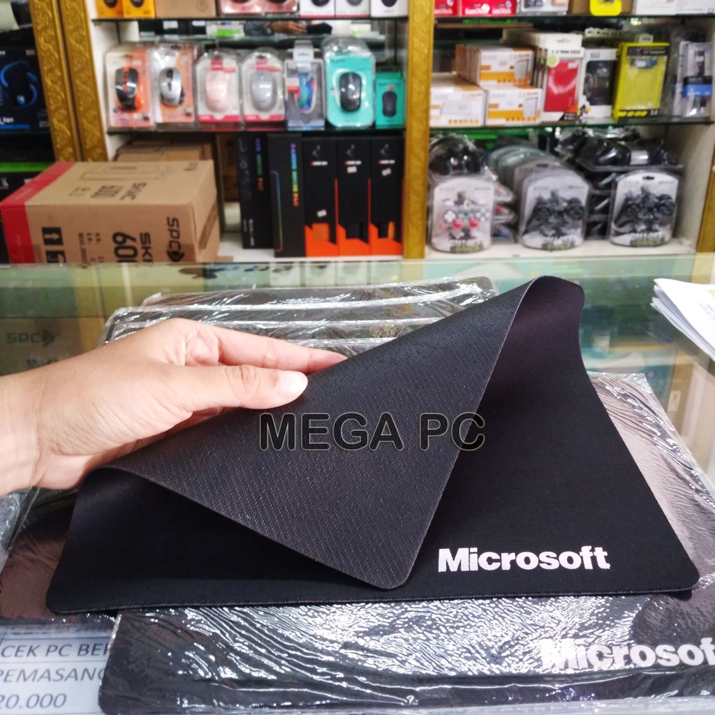 Mousepad Hitam Murah