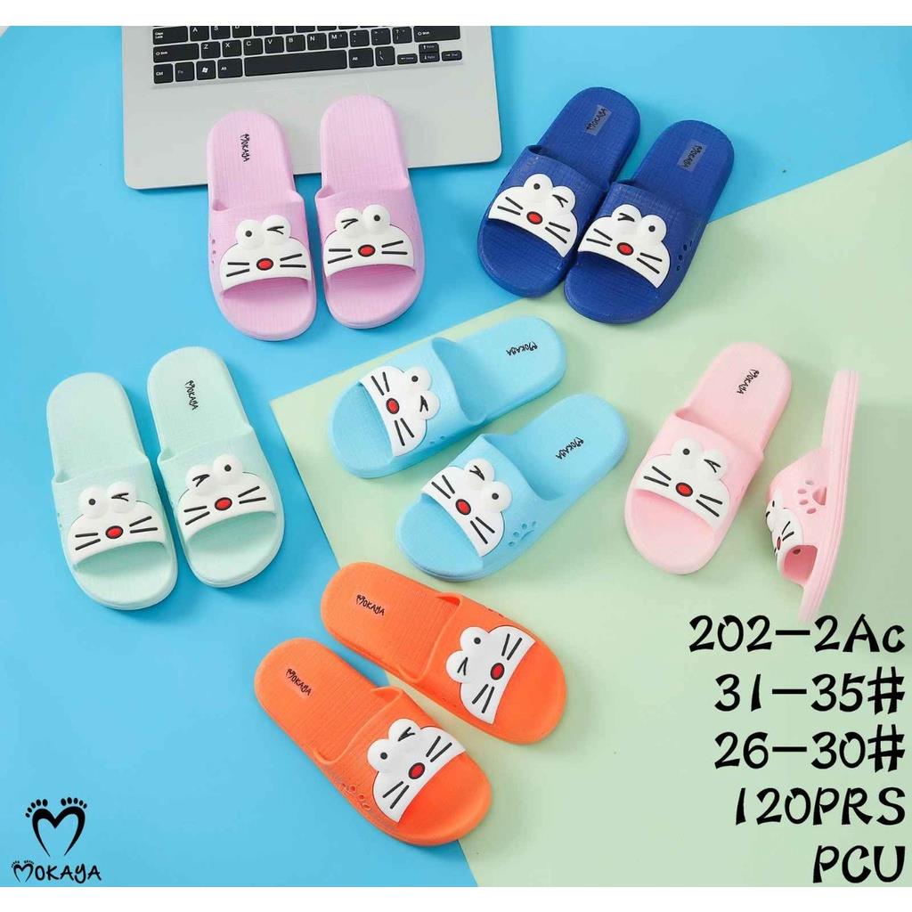 Sandal Slop Anak Jelly PCU Lucu Karakter Doraemon Import mky md-202-2Ac 26-30