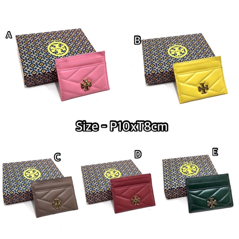 Tory Burch Kira Chevron Card Case