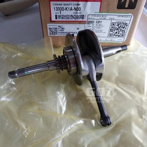 Kruk As Bandul stang Crankshaft Comp BEAT K1A 2020 ORI AHM 13000-K1A-N00