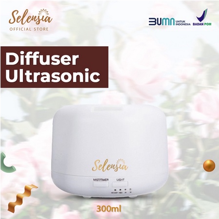 Selensia Ultrasonic Aroma Diffuser Humidifier 300ml / Humidifier / Diffuser