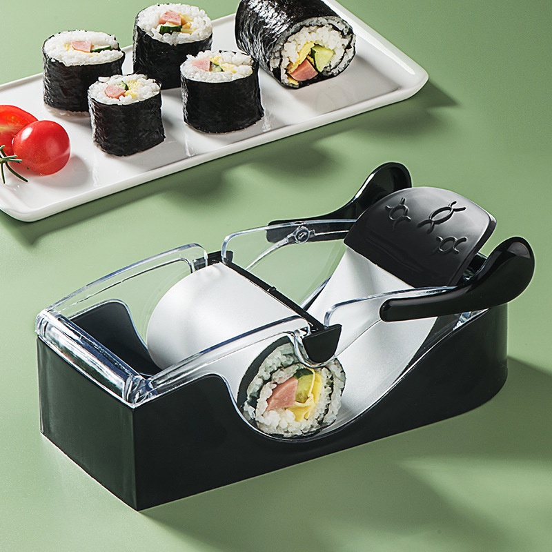 Diy Alat Magic Perlengkapan Dapur Dilepas Mudah Dibersihkan Sederhana Sushi Maker Mesin Pembuat Gulungan Nasi Sayur Daging Rolling Cetakan Sarapan Bento