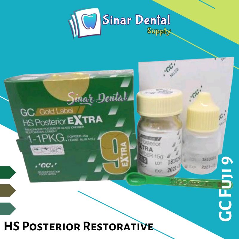 GC Gold Label 9 Extra / FUJI 9 BESAR / GLASIONOMER