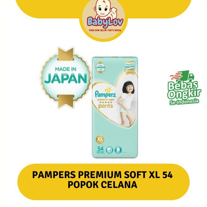 Terlaris Pampers Premium Soft Celana Xl 54 Kmn07