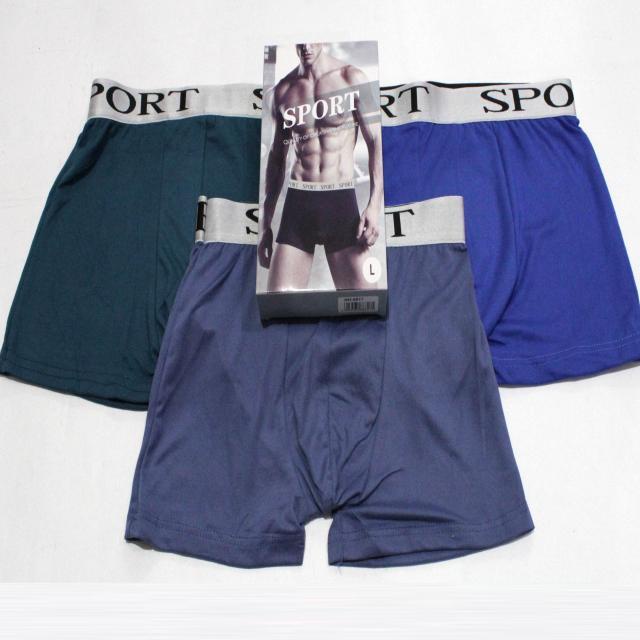 Celana Dalam Pria Boxer Dewasa anti bakteri cd Seamless Import Sport Premium