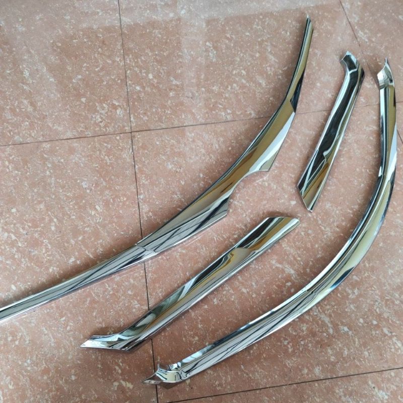 List grille GRILL depan TOYOTA ALL NEW AVANZA / XENIA 2012 2013 2014 2015 chrome crome hitam tempel