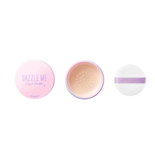 DAZZLE ME Always Setting Loose Powder BPOM | Soft Smooth Long Lasting BPOM 100%