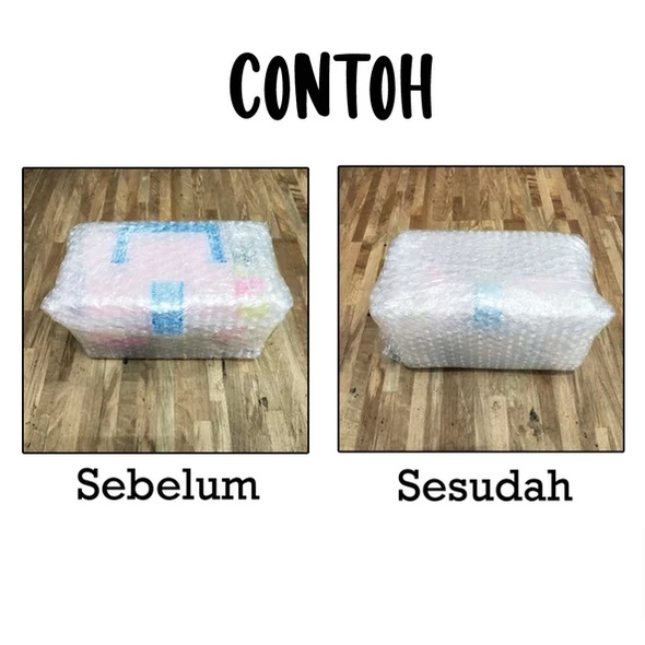 

Extra Bubble Wrap Plastik Packing Tambahan