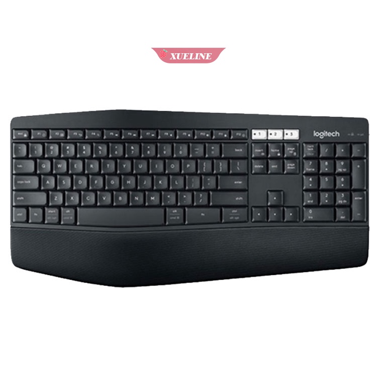 Cover Pelindung keyboard Logitech MK850 Bahan Silikon Transparan Anti Debu