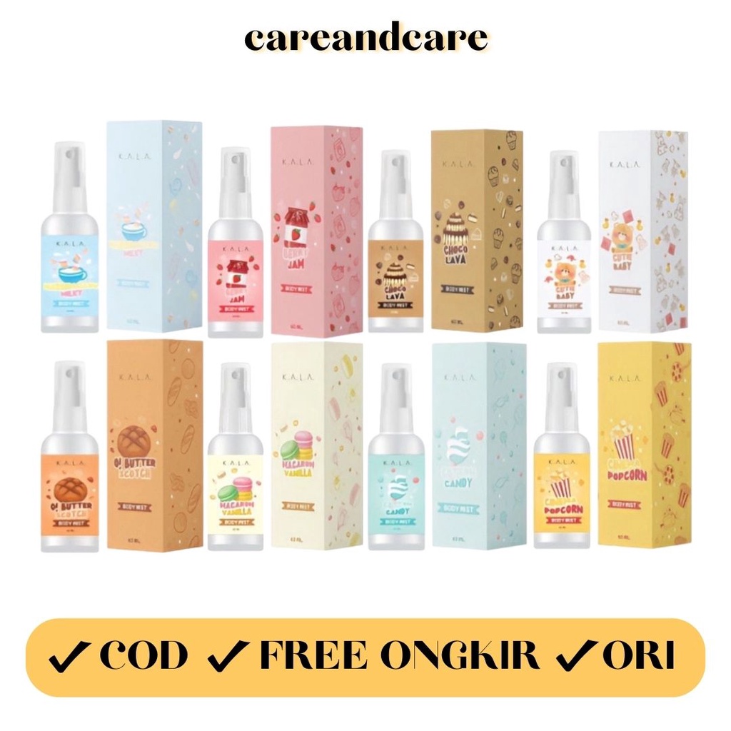 [READY] BODY MIST BY KALA PARFUME BODY MIST PARFUM BADAN BODYMIST KALA / KALA BODYMIST 60ML