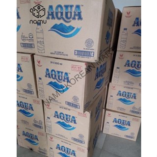 Jual Aqua Box Air Mineral Aqua Botol L Air Mineral Aqua Botol Ml Shopee Indonesia