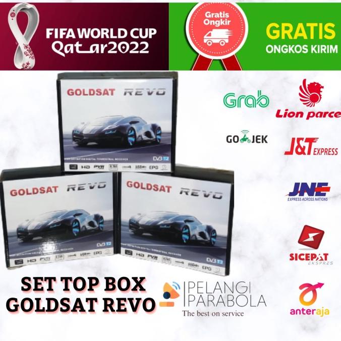 Set Top Box TV Digital Goldsat Revo DVB-T2 STB - STB Goldsat Revo