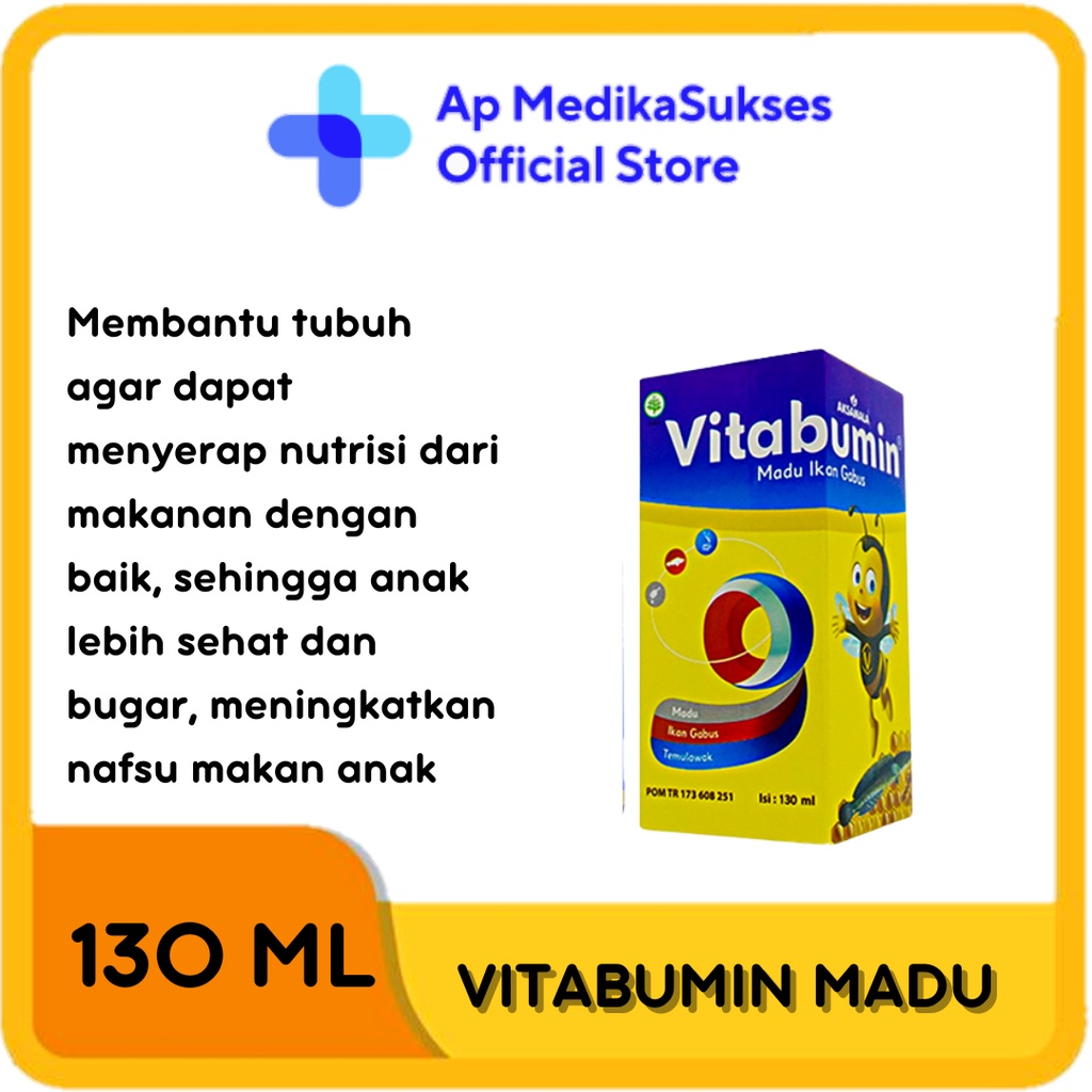 Jual Vitabumin Madu Ikan Gabus Sirup Ml Shopee Indonesia