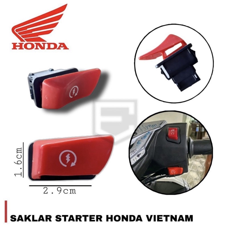 NEW COD Saklar Stop Engine Vietnam TEC ORIGINAL Saklar Starter Vietnam ORIGINAL TEC Universal All Honda