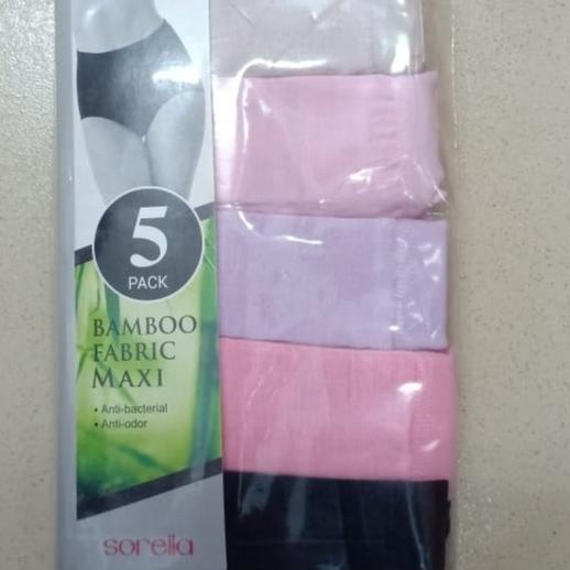 celana dalam sorella Bamboo fabric maxi satuan - EL