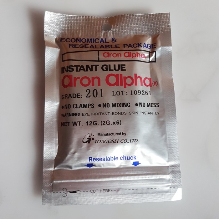 

INSTANT GLUE aron alpha *6pc