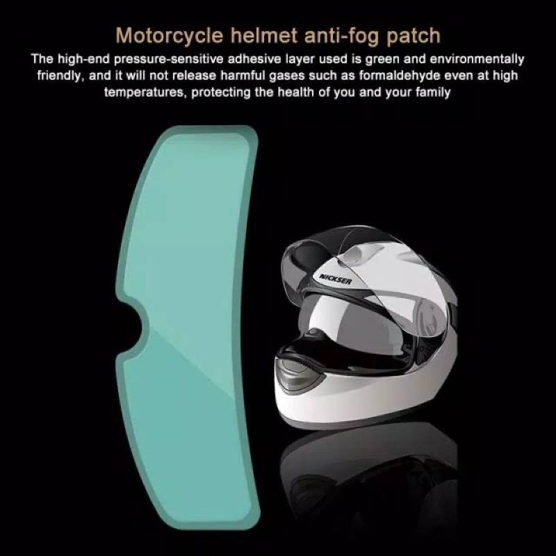 KACA FILM HELM ANTI AIR HUJAN  ANTI FOG ANTI EMBUN PELINDUNG HELM