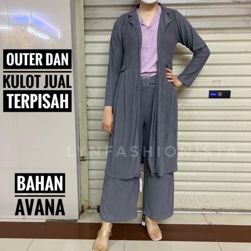 CARDIGAN MUSLIM WANITA MURAH BAHAN MELAR/KANAYA