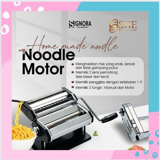 Noodle maker Pasta maker Signora mesin mie Signora