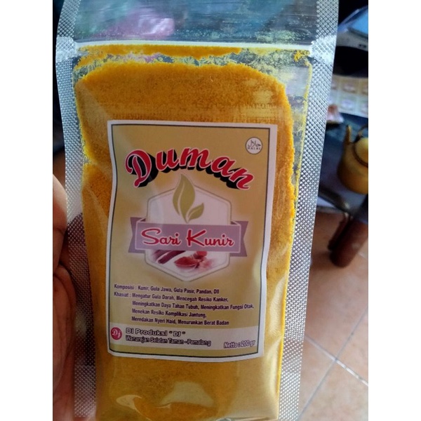 

bubuk sari kunir