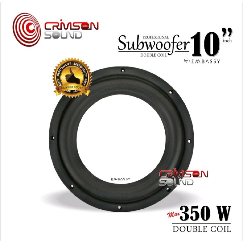 Subwoofer 10&quot; EMBASSY ES 1028W