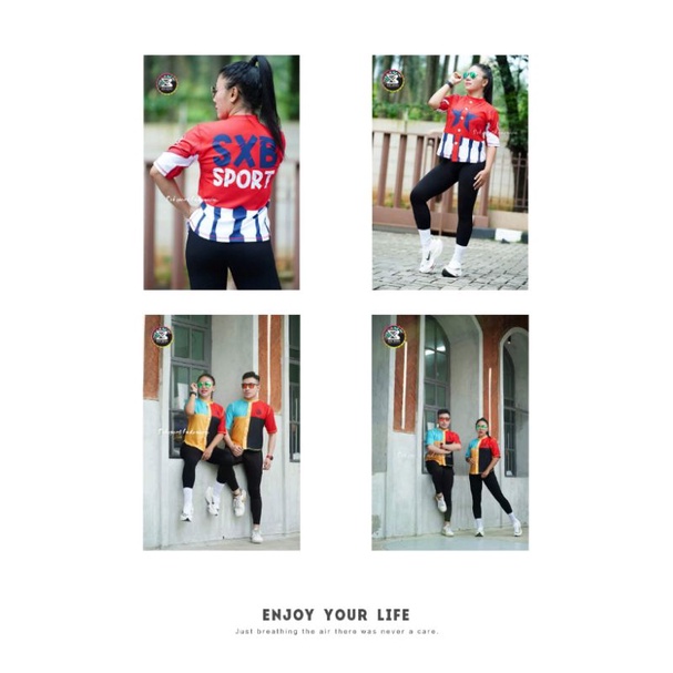 SXB SPORT-SETELAN SENAM AEROBIC WANITA TERBARU BAHAN IMPORT ORI SXB SPORT INDONESIA