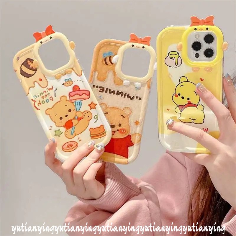 Casing Oppo A96 A76 A12 A57 2022 A95 A15 A7 A16 A77s A5s A55 A74 A3s A53 A16K A33 A92 A16s A54 A1K A31 A5 A9E Motif Winni 3D