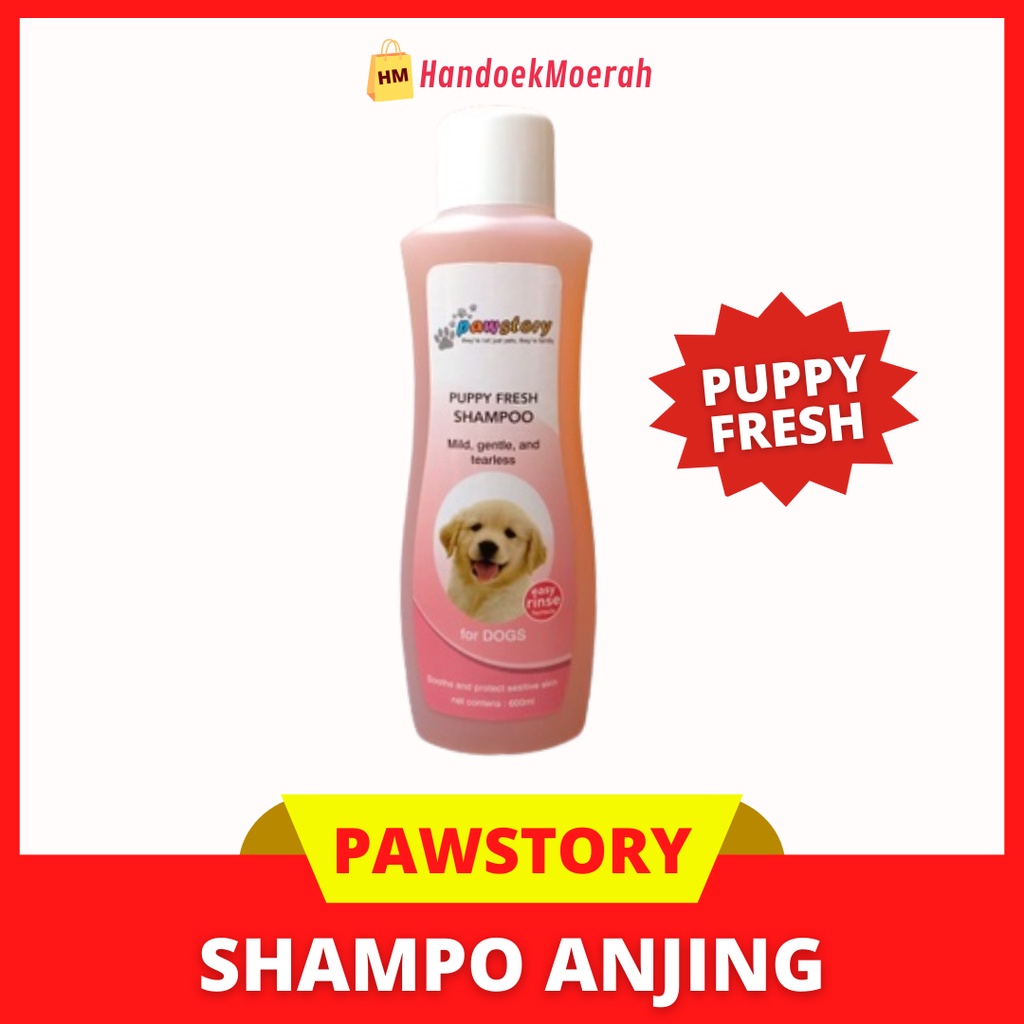 Pawstory - Puppy Fresh 600ml/Shampo Anak Anjing Murah