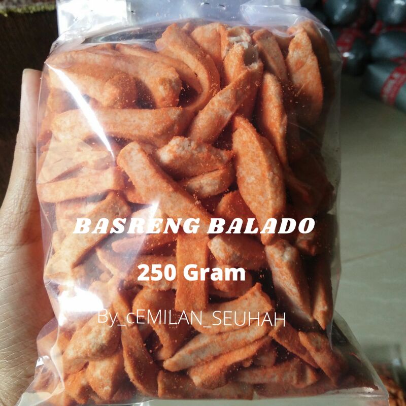 Basreng stik balado gurih kriuk 250 gram