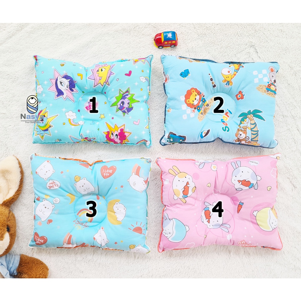 [R-017] Bantal Peyang Bayi Karakter/Bantal bayi lucu murah