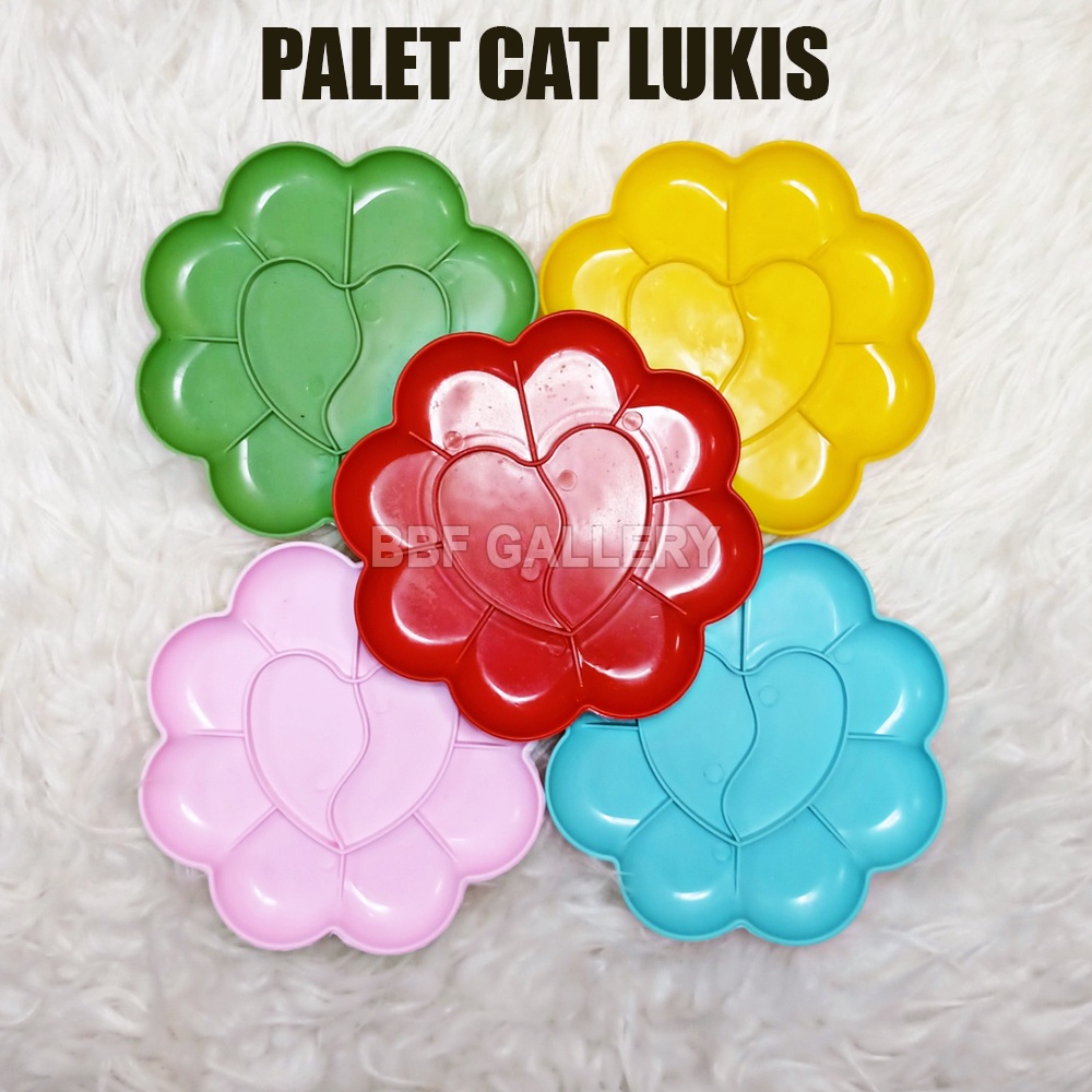 

Palet Lukis cat air akrilik minyak