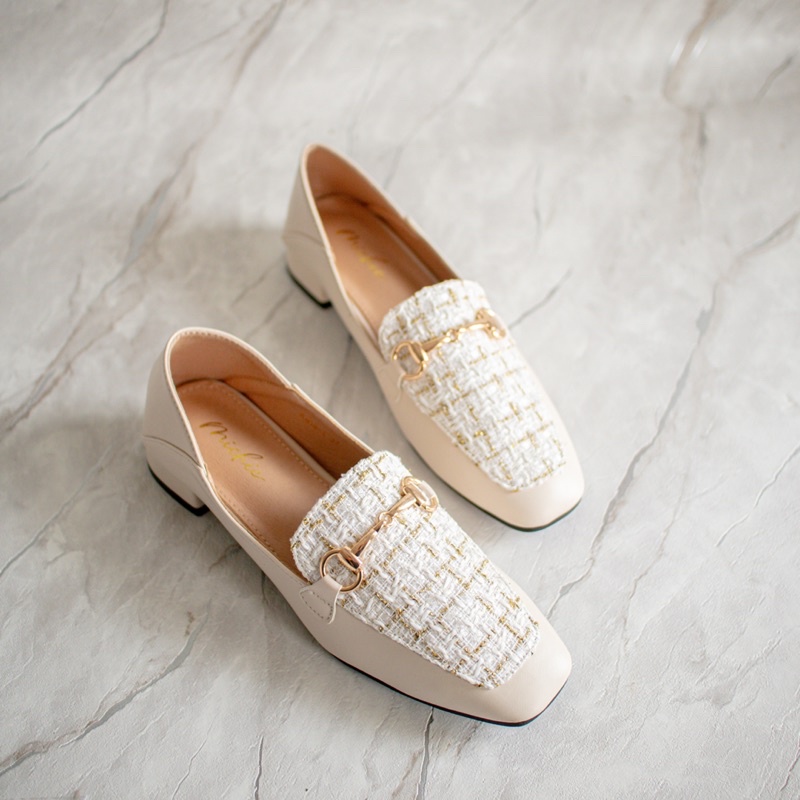 Tiana Tweed Loafers