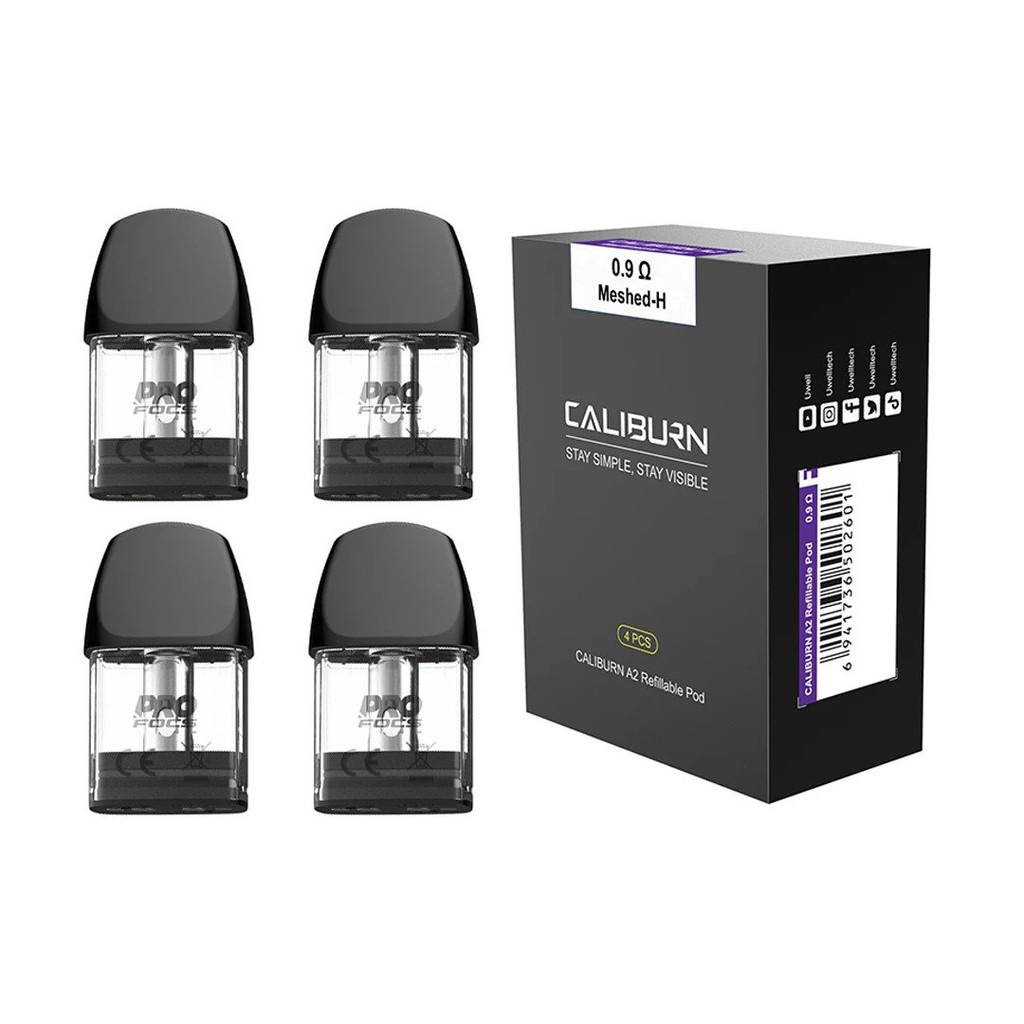 CATRIDGE CALIBURN A2 0.9 OHM / CATRIDGE AK2 PODS KIT 0.9 OHM ORIGINAL