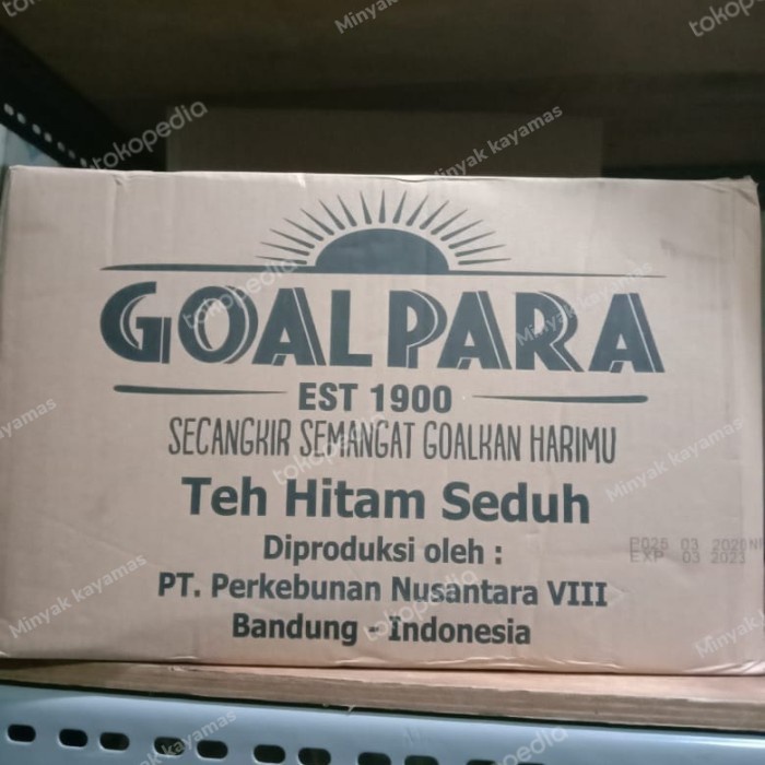 

TEH GOAL PARA BUBUK 250GRX32 PCS KARTONAN