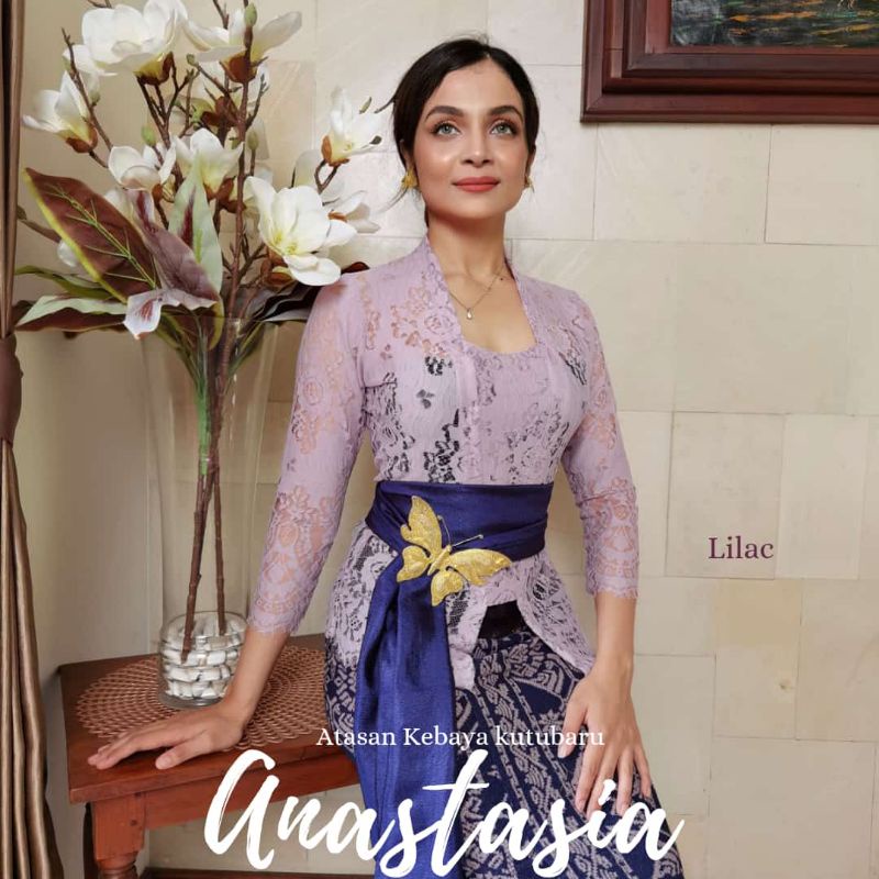 Kebaya Semi Perancis Embroidery Anastasia