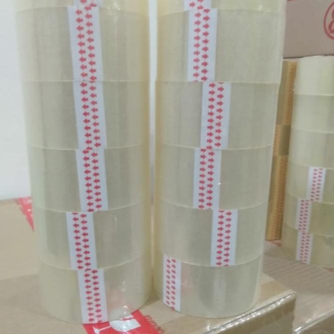 

Lakban Bening 2 inch 90 Yard BC kualitas daimaru 1 DUS BRG BARU