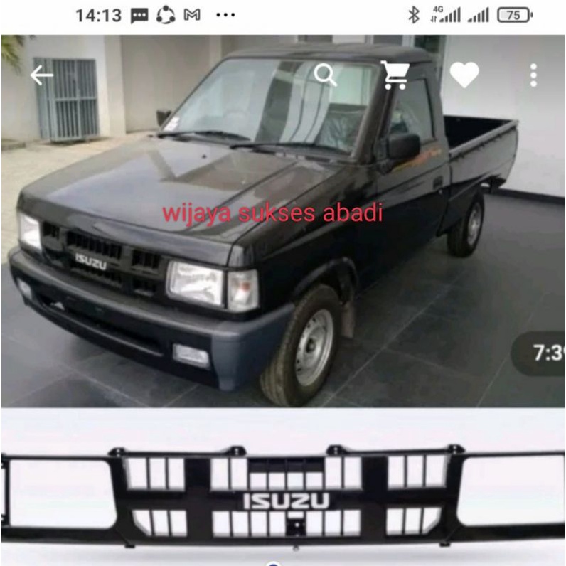 grill depan panther 2,5 pick up minibus ORIGINAL ISUZU grill radiator panther new grill panther pick