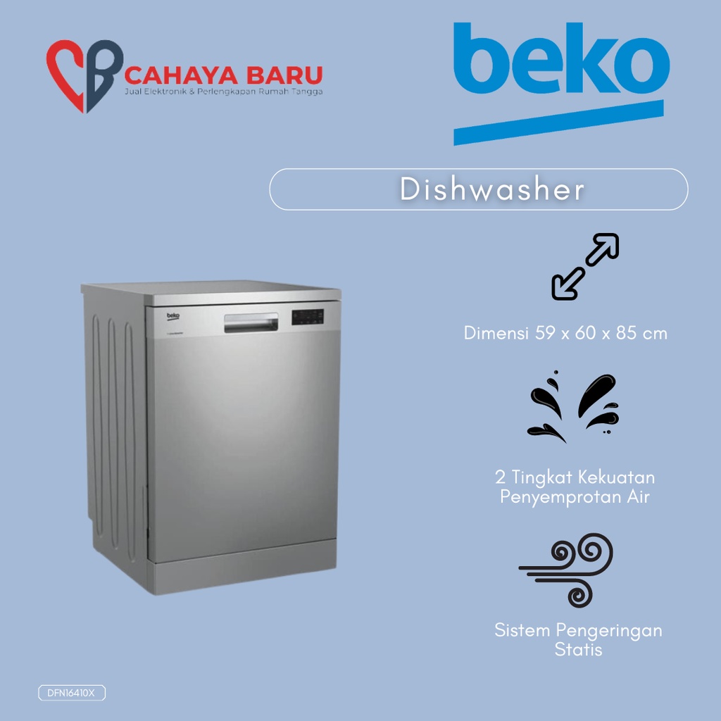 BEKO DISHWASHER DF16410
