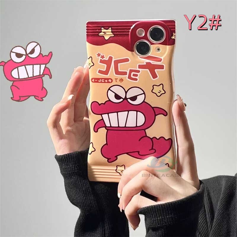 Realme 10 C30 C31 C35 C21Y C25Y RealmeC11 C25 C17 C15 C12 C3 C2 Realme 8i 7i 5 5i 6i 7 Pro Kartun Crocodile Gummy Tas Kemasan Soft TPU Phone Case Binteacase