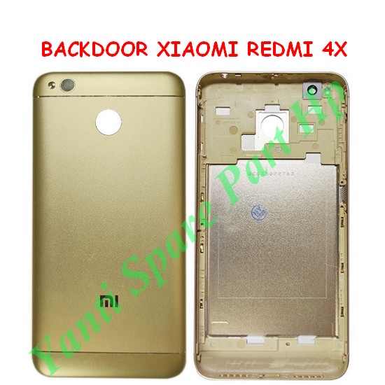 Backdoor Tutup Belakang Xiaomi Redmi 4x Original Terlaris New