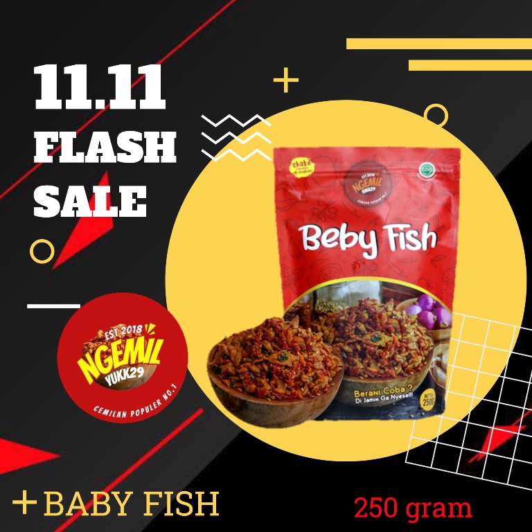 

250 GR BABY FISH DAUN JERUK