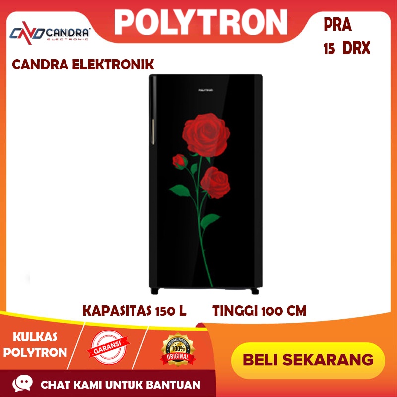 Kulkas Polytron Satu Pintu PRA 15DRX