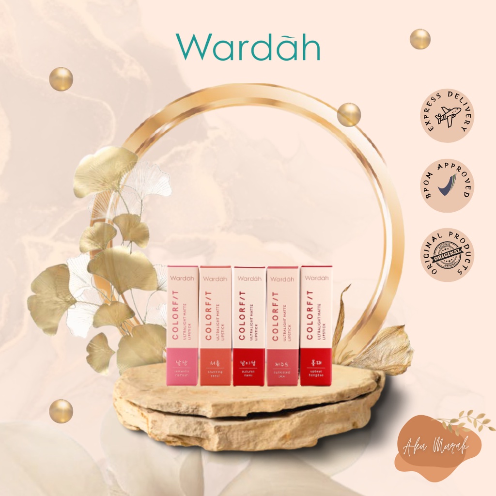 ✨ AKU MURAH ✨ Wardah Colorfit Ultralight Matte Lipstick 3.6 gr Series