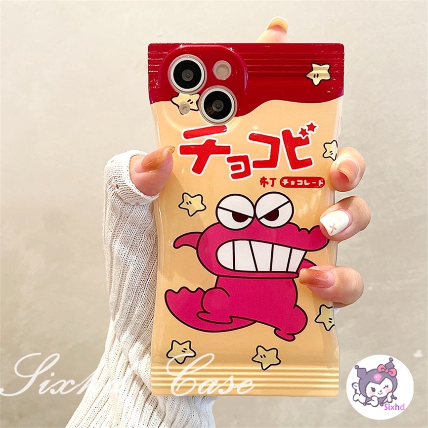 Redmi 12C 10C 10A 10 Redmi Note 12 11 11s 10s 10 9 8Pro Redmi 9T 9C 9A 9 Xiaomi 12 Lite 11Lite 12T 11T 10T Poco M3 X4Pro Candy Snack Bag Case Couple Cartoon Crocodileb Phone Case Soft Cover