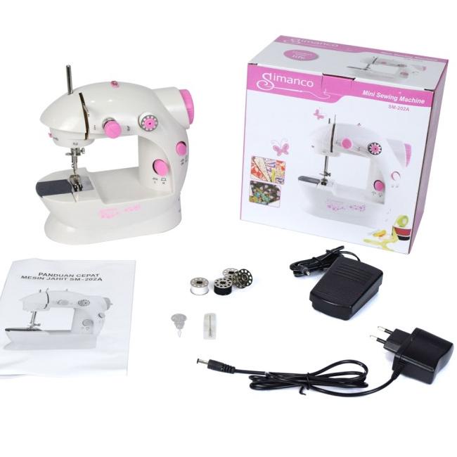Mesin Jahit Portable Mini SIMANCO SM 202A / SM202A