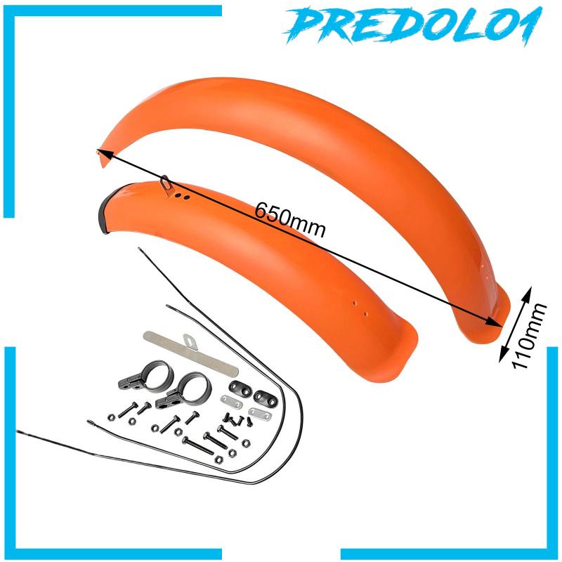Predolo1 Set Spakbor Depan Belakang Sepeda Gunung Untuk Travel Outdoor