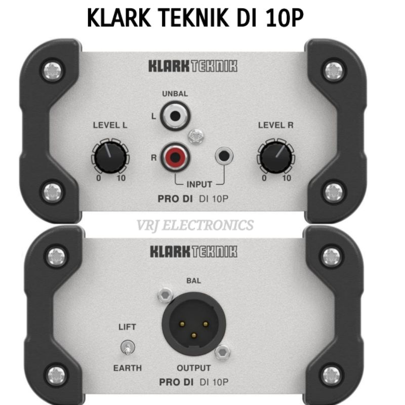 Direct Box Passive KLARK TEKNIK DI-10P / KLARK TEKNIK DI10P
