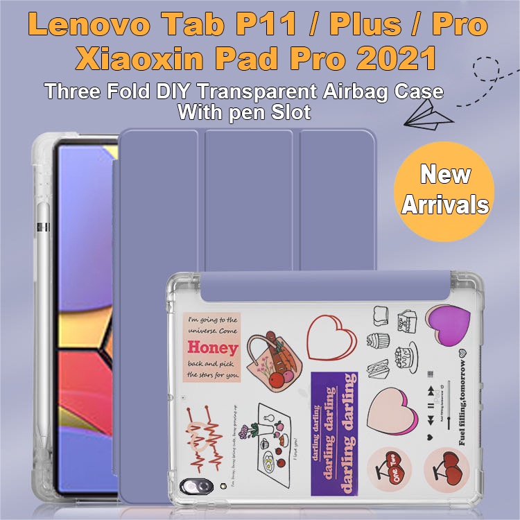 Flip Case Bahan Kulit Matte Untuk Lenovo Tab P11 / P11 Plus / P11 Pro / Xiaoxin Pad Pro 2021 TB-J616F J606N J607F J706N J706F J706F