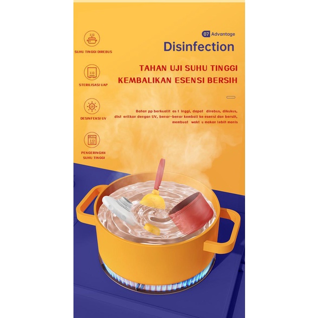 Kotak susu bubuk susu bayi kotak penyimpanan susu bubuk berlapis independen