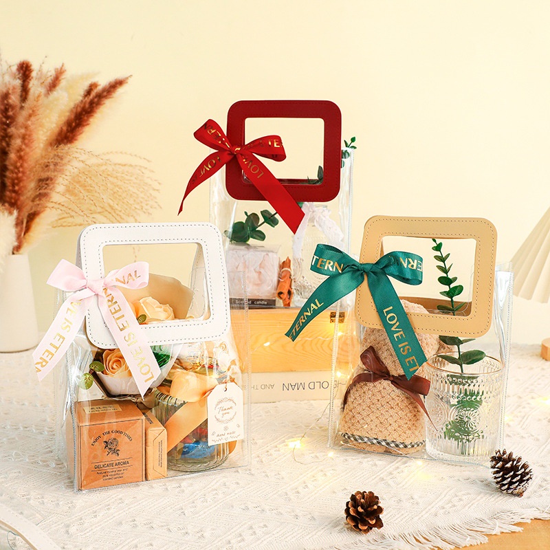 [LOGU] Kantong souvenir transparan, Souvenir Transparant Plastic Bag Goodie Bag